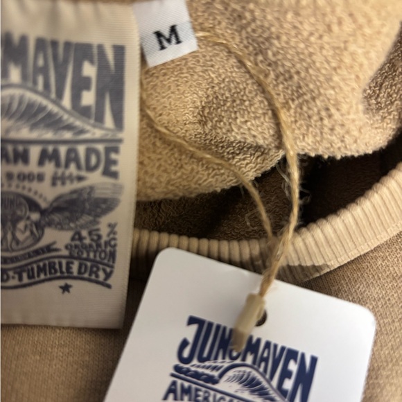 Jungmaven Crux Sweatshirt in Oat milk - Picture 4 of 4